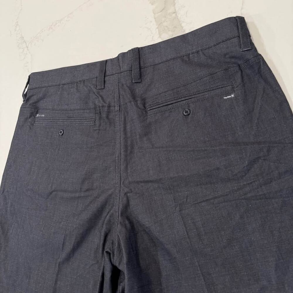 Hurley NWT H2O-Dri Cutback Chino Golf Shorts Men's 34 Charcoal Gray Performance - Picture 6 of 8